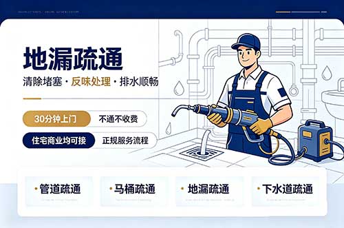 文山地漏疏通